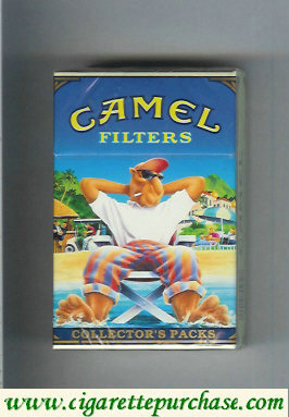 Camel Collectors Packs 5 Filters cigarettes hard box